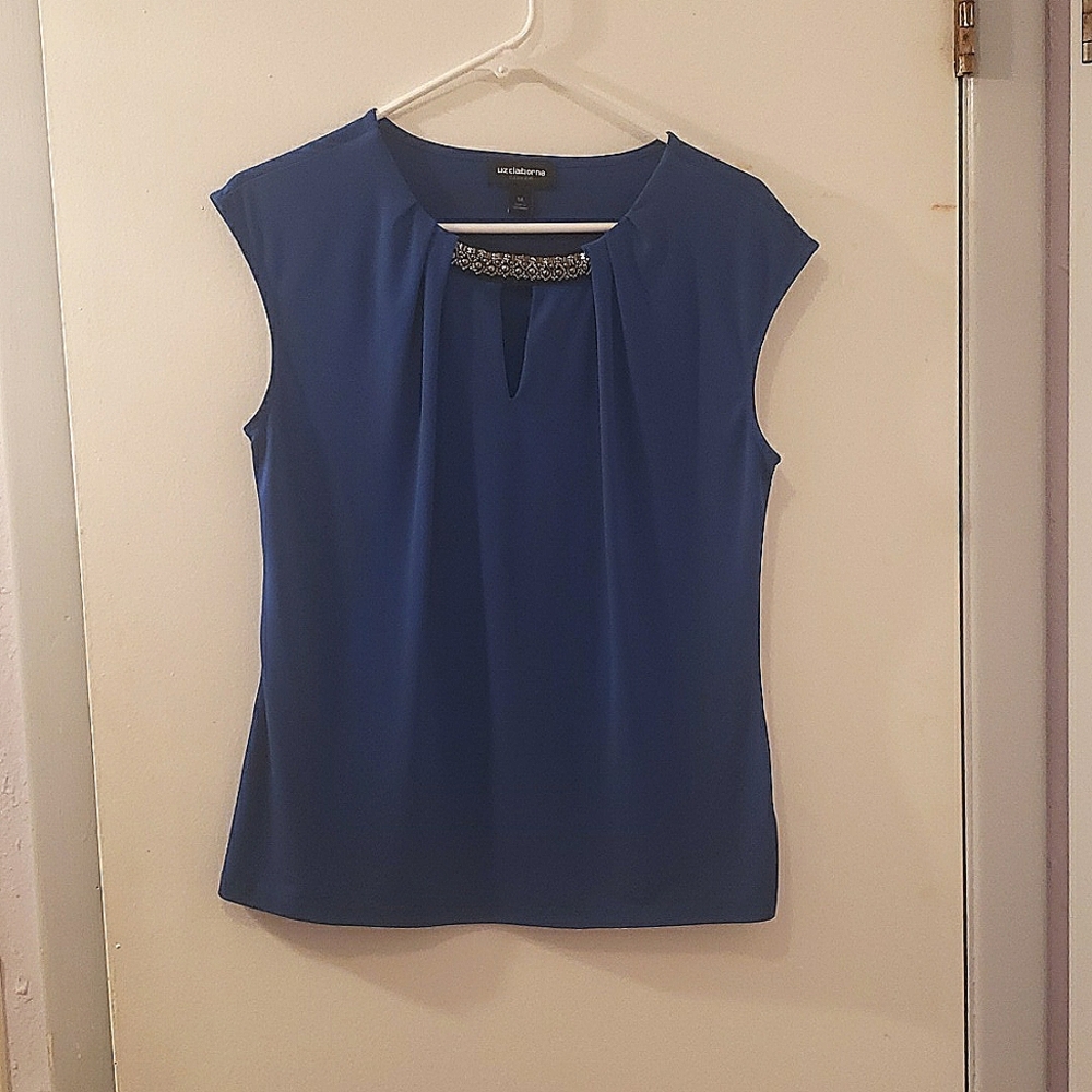 Liz Claiborne blue blouse
